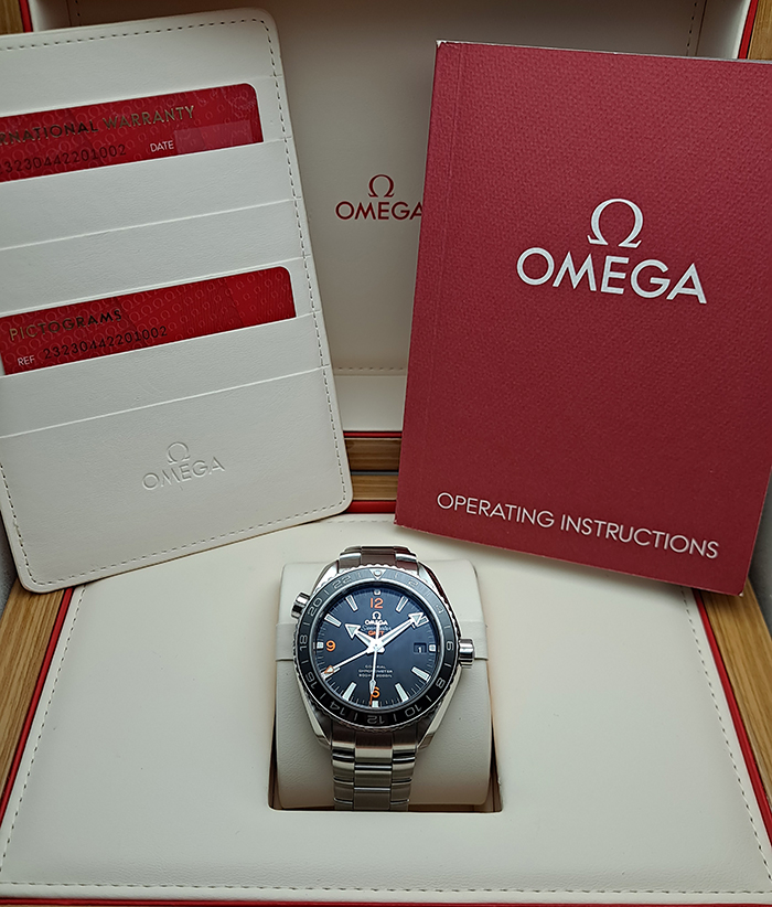 Omega Seamaster Planet Ocean 600M Co-Axial GMT Ref. 232.30.44.22.01.001